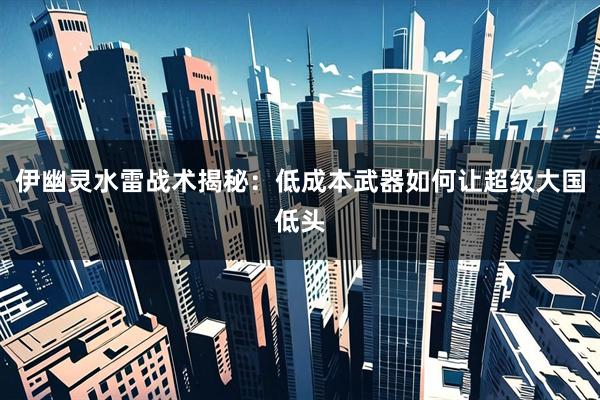 伊幽灵水雷战术揭秘：低成本武器如何让超级大国低头